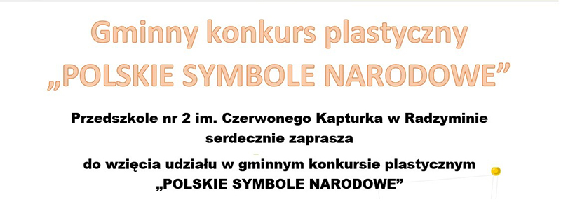 Gminny konkurs plastyczny „POLSKIE SYMBOLE NARODOWE”